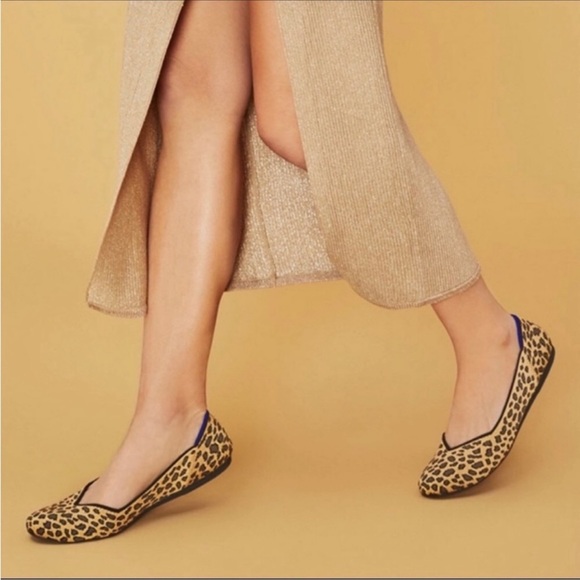 Rothy’s The Flat Cheetah Leopard Print size 8 - Picture 1 of 7